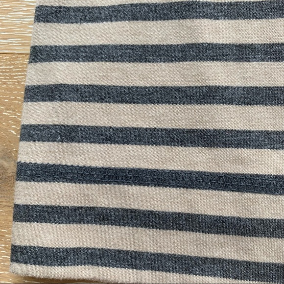Suede Elbow Patch Striped Tunic - Picture 4 of 6